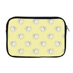 Cute Kids Drawing Motif Pattern Apple Macbook Pro 17  Zipper Case by dflcprints