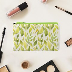 Green Leaves Nature Patter Cosmetic Bag (xs)