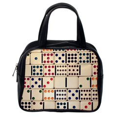 Old Domino Stones Classic Handbags (one Side) by Sapixe