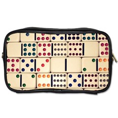 Old Domino Stones Toiletries Bags 2-side by Sapixe