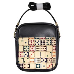 Old Domino Stones Girls Sling Bags by Sapixe