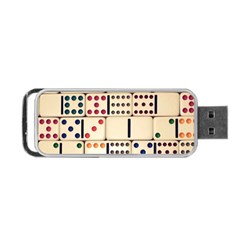 Old Domino Stones Portable Usb Flash (one Side) by Sapixe