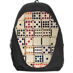 Old Domino Stones Backpack Bag by Sapixe