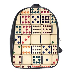 Old Domino Stones School Bag (xl) by Sapixe