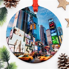 New York City Ornament (round) by Sapixe