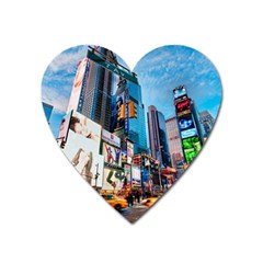 New York City Heart Magnet by Sapixe