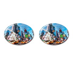 New York City Cufflinks (oval) by Sapixe