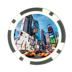 New York City Poker Chip Card Guard by Sapixe