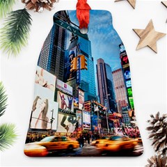 New York City Bell Ornament (two Sides) by Sapixe