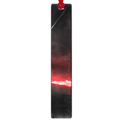 Outer Space Red Stars Star Large Book Marks by Sapixe