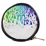 Paint Drops Artistic Mini Makeup Bags Front