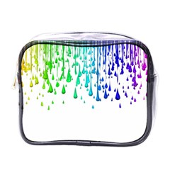 Paint Drops Artistic Mini Toiletries Bags by Sapixe