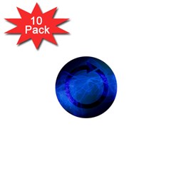 Particles Gear Circuit District 1  Mini Buttons (10 Pack)  by Sapixe