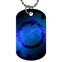 Particles Gear Circuit District Dog Tag (two Sides) by Sapixe