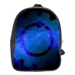 Particles Gear Circuit District School Bag (large) by Sapixe