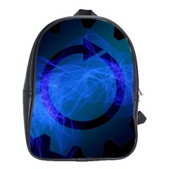 Particles Gear Circuit District School Bag (xl) by Sapixe