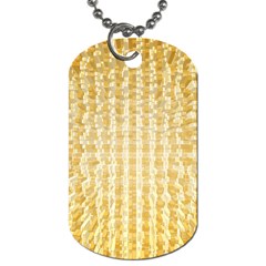 Pattern Abstract Background Dog Tag (Two Sides)