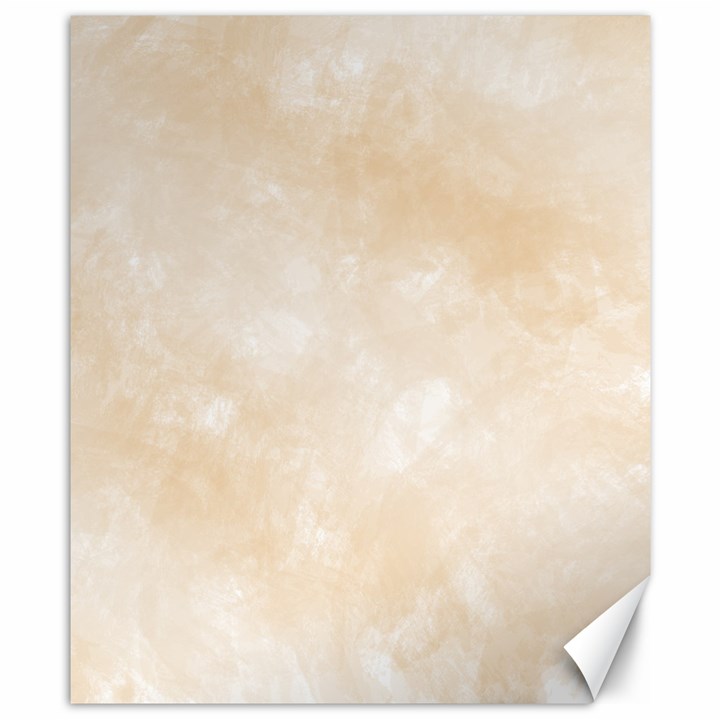 Pattern Background Beige Cream Canvas 8  x 10 