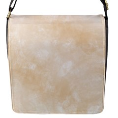 Pattern Background Beige Cream Flap Messenger Bag (s) by Sapixe