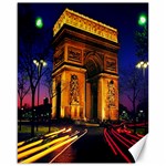 Paris Cityscapes Lights Multicolor France Canvas 16  x 20   15.75 x19.29  Canvas - 1