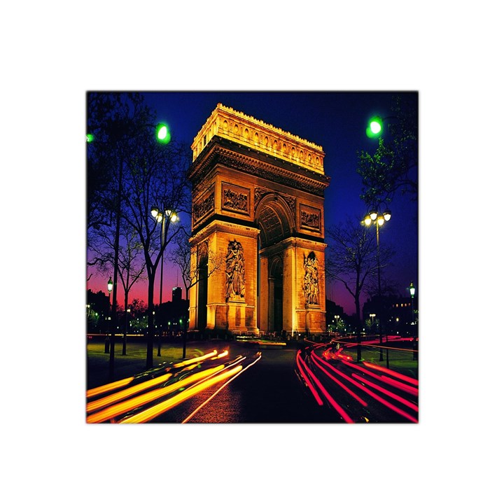 Paris Cityscapes Lights Multicolor France Satin Bandana Scarf