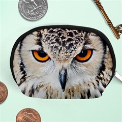 Owl Face Accessory Pouches (medium)  by Sapixe