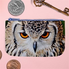 Owl Face Large Coin Purse by Sapixe