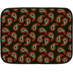 Pattern Abstract Paisley Swirls Fleece Blanket (mini) by Sapixe