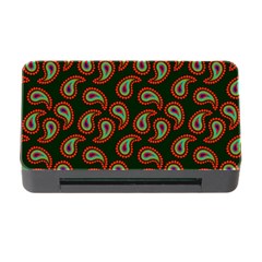 Pattern Abstract Paisley Swirls Memory Card Reader With Cf by Sapixe