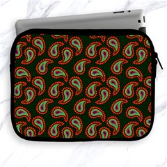 Pattern Abstract Paisley Swirls Apple Ipad 2/3/4 Zipper Cases by Sapixe