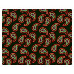 Pattern Abstract Paisley Swirls Double Sided Flano Blanket (medium)  by Sapixe