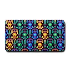 Pattern Background Bright Blue Medium Bar Mats by Sapixe