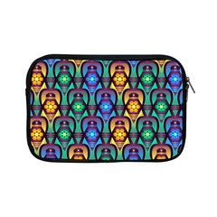 Pattern Background Bright Blue Apple Ipad Mini Zipper Cases by Sapixe