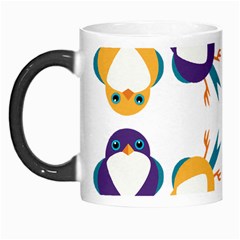 Pattern Circular Birds Morph Mugs