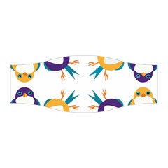 Pattern Circular Birds Stretchable Headband