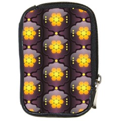 Pattern Background Yellow Bright Compact Camera Cases by Sapixe