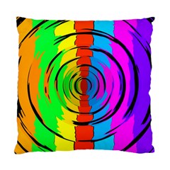 Pattern Colorful Glass Distortion Standard Cushion Case (Two Sides)