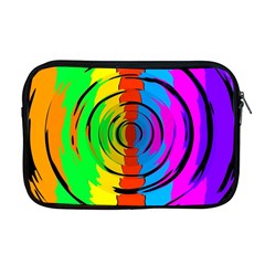 Pattern Colorful Glass Distortion Apple MacBook Pro 17  Zipper Case