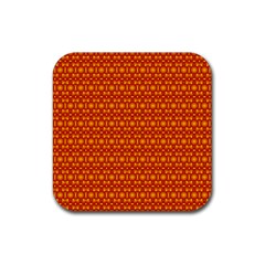 Pattern Creative Background Rubber Coaster (square)  by Sapixe