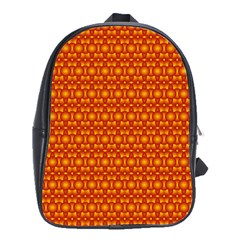 Pattern Creative Background School Bag (large) by Sapixe