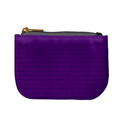 Pattern Violet Purple Background Mini Coin Purses