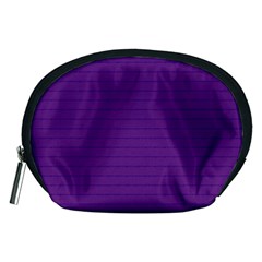 Pattern Violet Purple Background Accessory Pouches (Medium) 