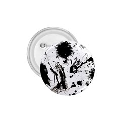 Pattern Color Painting Dab Black 1 75  Buttons by Sapixe