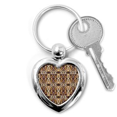  Artwork By Patrick-pattern-36 Key Chains (heart)  by ArtworkByPatrick