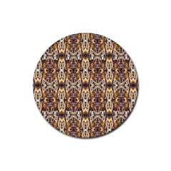  Artwork By Patrick-pattern-36 Rubber Coaster (round)  by ArtworkByPatrick