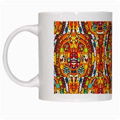 Artwork By Patrick-aztec-1 White Mugs by ArtworkByPatrick