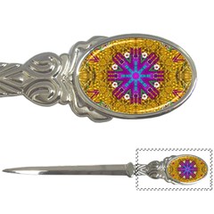 Golden Retro Medival Festive Fantasy Nature Letter Openers by pepitasart