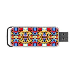 Artwork By Patrick-pattern-37 Portable Usb Flash (one Side) by ArtworkByPatrick