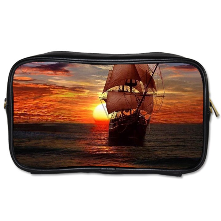 Pirate Ship Toiletries Bags 2-Side