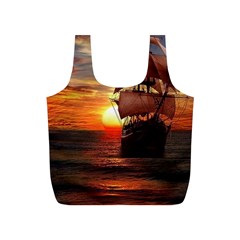 Pirate Ship Full Print Recycle Bags (s)  by Sapixe